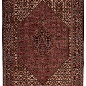 Handmade Rug Bidjar Zandjan Red 205x290cm