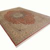 Handmade Rug Ghom Silk Terracotta 294x420cm - Image 2