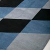 Handmade Rug Indo Gabbeh Blue 143x197 cm - Image 2