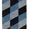 Handmade Rug Indo Gabbeh Blue 143x197 cm