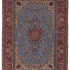 Handmade Rug Isfahan Blue 161x238cm
