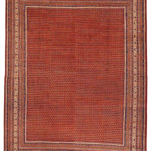 Handmade Rug Sarough Mir Red 306x397cm