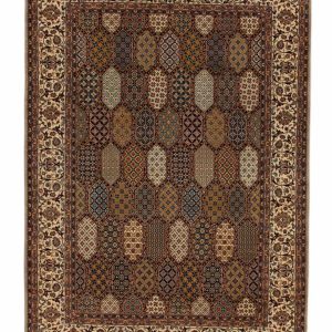 Handmade Rug Tabriz Lahi Darkblue 169x242cm