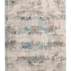 Anouk Rug 325 Taupe/Turquoise