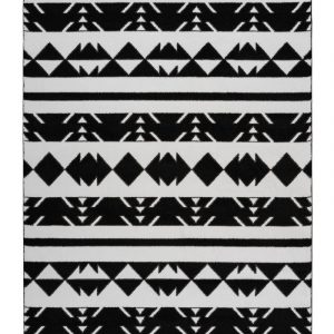 Broadway Rug 400 Black/White/Turquoise