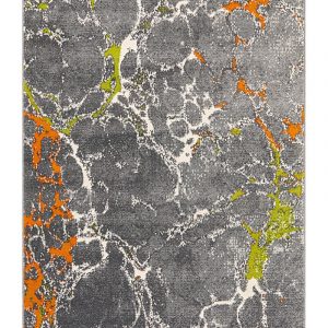 Busdau Rug Aobe Gray/Multicolor