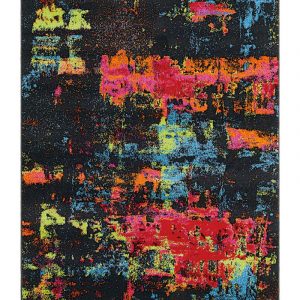Busdau Rug May Multicolor/Darkgray
