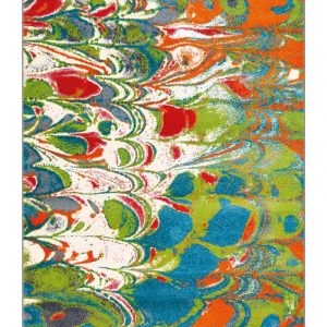 Busdau Rug Pal Multicolor/Green