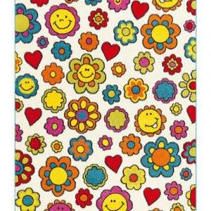Busdau Rug Ray Multicolor Flowers