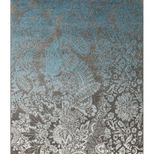 Busdau Rug Wobe Gray/Blue/Creme
