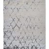 Contessa Rug 125 Silver/Black 120x180 cm