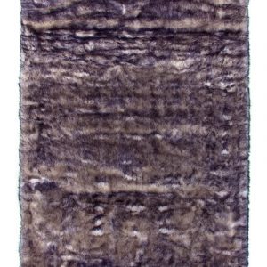 Crown Rug 110 White/Purple