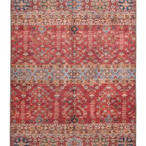 D-sign Rug 1K0045 Multicolor/Red