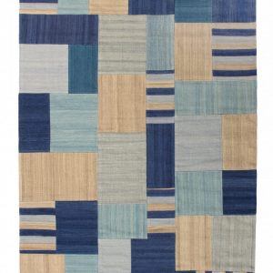 D-sign Rug 1K0116 Blue/Multicolor