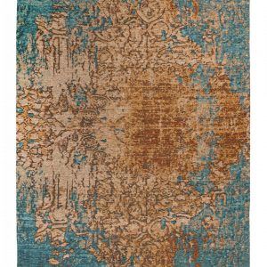 D-sign Rug 1K0238 Sand/Blue