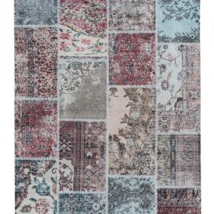 D-sign Rug 1K0274 Multicolor/Red