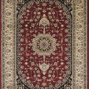 D-sign Rug AC284 Deniz DarkRed/Ivory