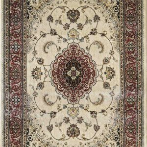 D-sign Rug AC293 Pavia Ivory/DarkRed