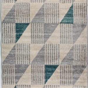 D-sign Rug Milano Collection andia Cream/DarkGreen