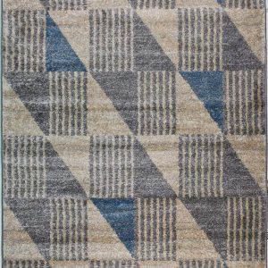 D-sign Rug Milano Collection andia Cream/LightBlue
