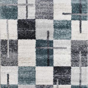 D-sign Rug Milano Collection Maya DarkGreen/DarkGrey