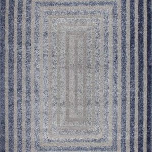 D-sign Rug New Fashion Terni DarkBlue/Cream