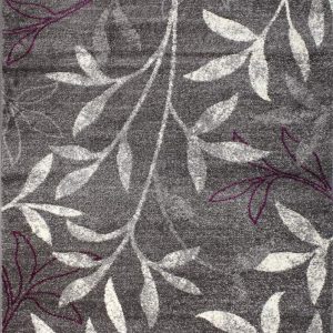 D-sign Rug Rainbow Collection Bari DarkGrey/LightPurple