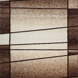 D-sign Rug Rainbow Collection Bonn DarkBrown/LightBrown