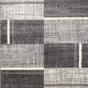 D-sign Rug Rainbow Collection Mau LightGrey/DarkGrey