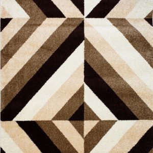 D-sign Rug Rainbow Collection Nova Beige/DarkBrown