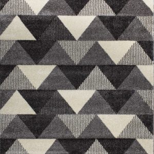 D-sign Rug Rainbow Collection Palermo LightGrey/White