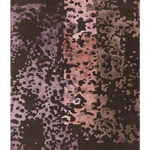 Derna Rug Vew Darkgray/Dusty Pink