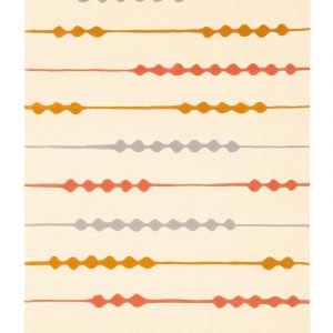 Fairber Rug Cert Beige/Orange