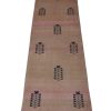 Handmade Exclusive Persian Rug Gabbeh Mashhad 67x290cm