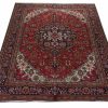 Handmade Original Persian VintageRug Tabriz 199x295cm - Image 9