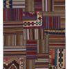 Handmade Persian Patchwork Rug Shiraz/Azerbajdzjan 145x202cm