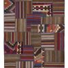 Handmade Persian Patchwork Rug Shiraz/Azerbajdzjan 146x203cm