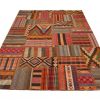 Handmade Persian Patchwork Rug Shiraz/Azerbajdzjan 202x300cm