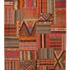 Handmade Persian Patchwork Rug Shiraz/Azerbajdzjan 202x300cm - Image 3