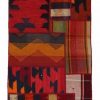 Handmade Persian Patchwork Rug Shiraz/Azerbajdzjan 71x253cm