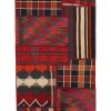Handmade Persian Patchwork Rug Shiraz/Azerbajdzjan 71x253cm