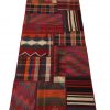 Handmade Persian Patchwork Rug Shiraz/Azerbajdzjan 71x253cm - Image 2