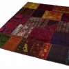 Handmade Persian Patchwork Rug Tabriz 172x225cm