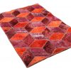 Handmade Persian Patchwork Rug Wool/Garn 106x153cm - Image 2