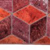 Handmade Persian Patchwork Rug Wool/Garn 106x153cm - Image 4