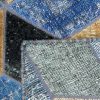 Handmade Persian Patchwork Rug Wool/Garn 121x250cm - Image 4
