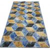 Handmade Persian Patchwork Rug Wool/Garn 121x250cm - Image 7