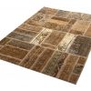 Handmade Persian Patchwork Rug Wool/Garn 125x175cm - Image 2