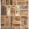 Handmade Persian Patchwork Rug Wool/Garn 125x175cm - Image 7
