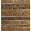 Handmade Persian Patchwork Rug Wool/Garn 128x190cm - Image 7